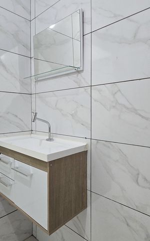 Casa para alugar com 100m², 2 quartos e sem vaga Casa para alugar com 100m², 2 quartos e sem vagaBanheiro Social