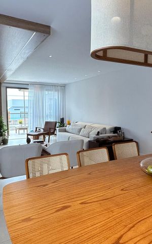 Apartamento à venda com 155m², 4 quartos e 3 vagas Apartamento à venda com 155m², 4 quartos e 3 vagasSala