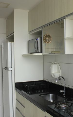 Apartamento à venda com 48m², 2 quartos e 1 vagaCozinha