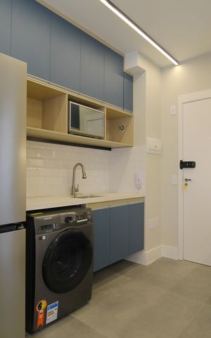Studio à venda com 30m², 1 quarto e sem vagaCozinha
