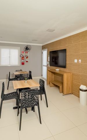 Apartamento à venda com 40m², 2 quartos e sem vagaSalão de Festas