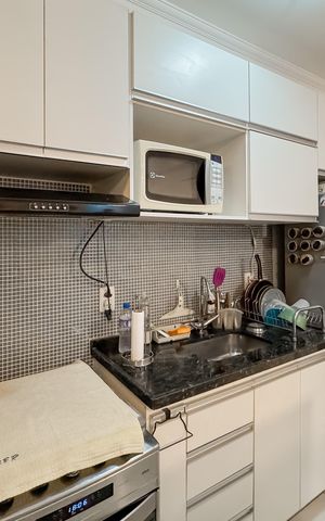 Apartamento à venda com 40m², 2 quartos e sem vagaCozinha e Área de Serviço