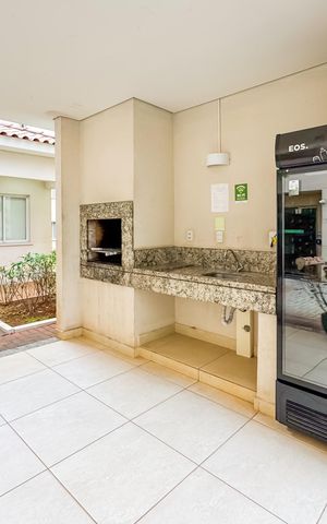 Apartamento à venda com 40m², 2 quartos e sem vagaChurrasqueira