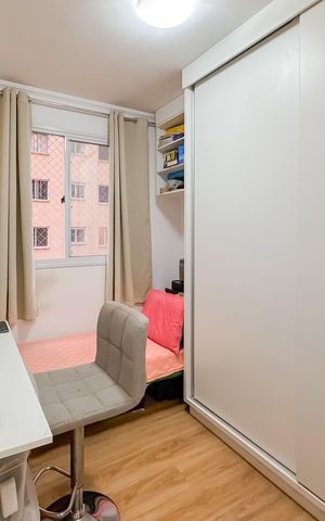 Apartamento à venda com 40m², 2 quartos e sem vagaQuarto 1