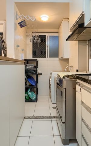 Apartamento à venda com 40m², 2 quartos e sem vagaCozinha e Área de Serviço