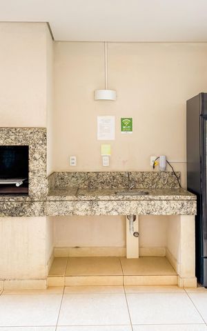 Apartamento à venda com 40m², 2 quartos e sem vagaChurrasqueira
