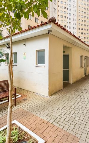 Apartamento à venda com 40m², 2 quartos e sem vagaÁrea comum