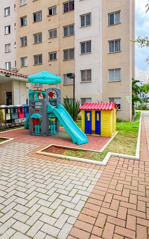Apartamento à venda com 40m², 2 quartos e sem vagaPlayground