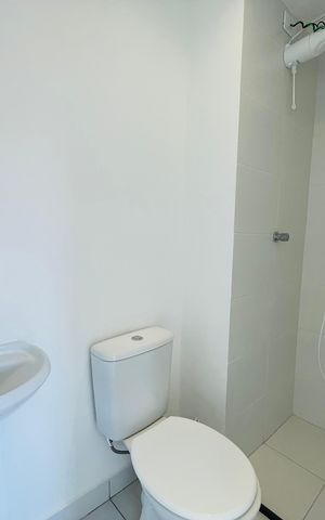 Apartamento para alugar com 33m², 2 quartos e sem vaga Apartamento para alugar com 33m², 2 quartos e sem vagaBanheiro