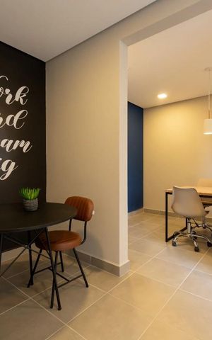 Apartamento para alugar com 33m², 2 quartos e sem vaga Apartamento para alugar com 33m², 2 quartos e sem vagaEspaço Coworking