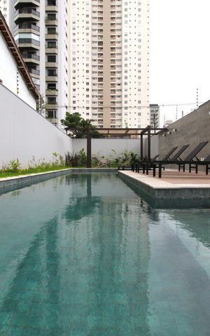 Apartamento para alugar com 27m², 1 quarto e sem vagaÁrea Comum - Piscina