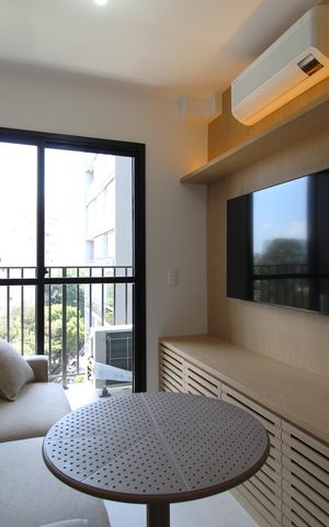 Apartamento para alugar com 27m², 1 quarto e sem vagaSala/Cozinha
