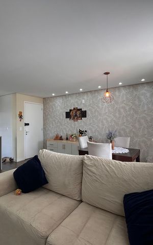 Apartamento à venda com 72m², 3 quartos e 2 vagas Apartamento à venda com 72m², 3 quartos e 2 vagasSala