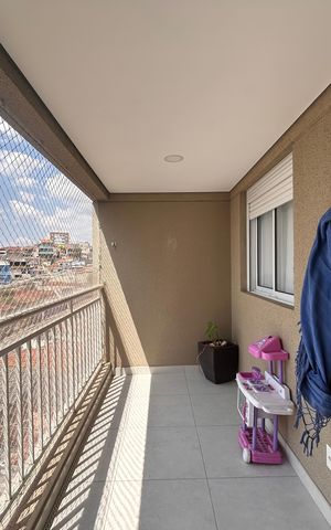 Apartamento à venda com 72m², 3 quartos e 2 vagas Apartamento à venda com 72m², 3 quartos e 2 vagasVaranda da Sala