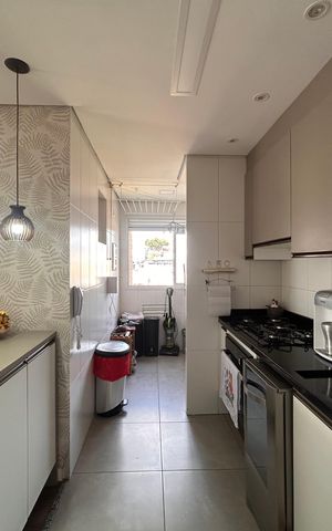 Apartamento à venda com 72m², 3 quartos e 2 vagas Apartamento à venda com 72m², 3 quartos e 2 vagasCozinha