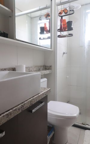 Apartamento à venda com 63m², 2 quartos e 1 vagaBanheiro
