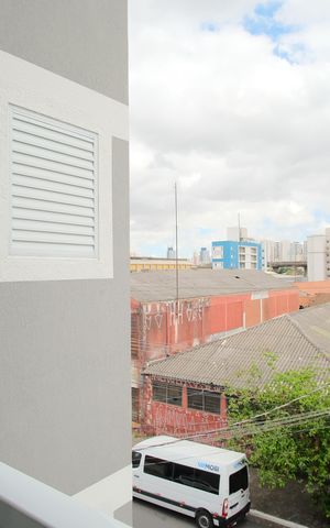 Apartamento à venda com 44m², 2 quartos e 1 vagaVaranda
