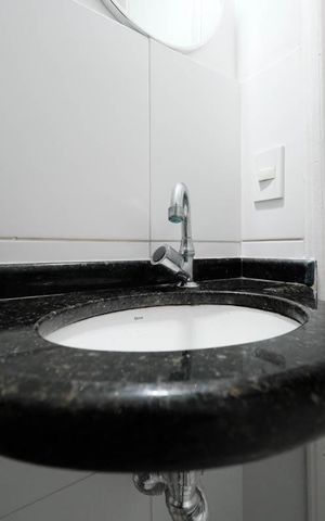 Casa à venda com 96m², 2 quartos e 2 vagasLavabo