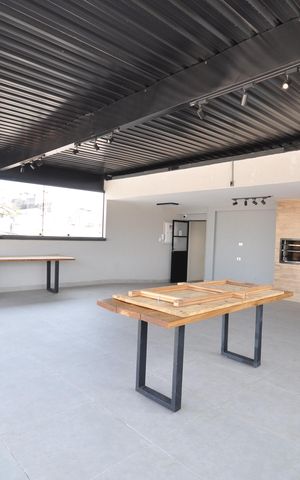 Apartamento à venda com 41m², 1 quarto e sem vagaÁrea comum - Salão de festas