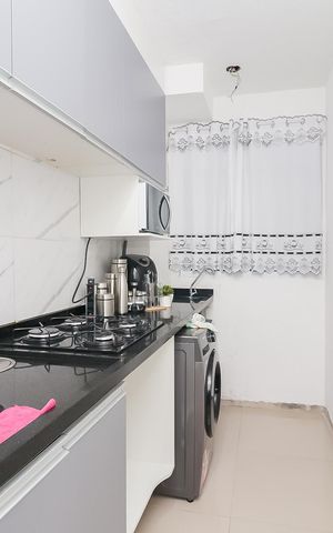 Apartamento para alugar com 43m², 2 quartos e sem vagaCozinha e Área de Serviço