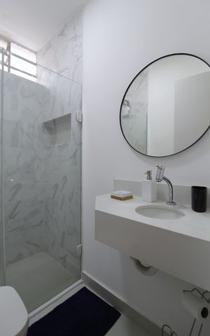 Apartamento para alugar com 90m², 3 quartos e 1 vagaBanheiro 2