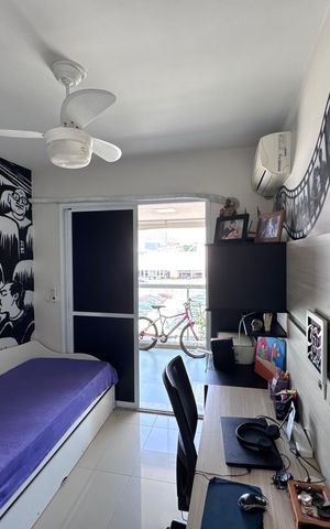 Apartamento à venda com 80m², 3 quartos e 2 vagas Apartamento à venda com 80m², 3 quartos e 2 vagasQuarto 2