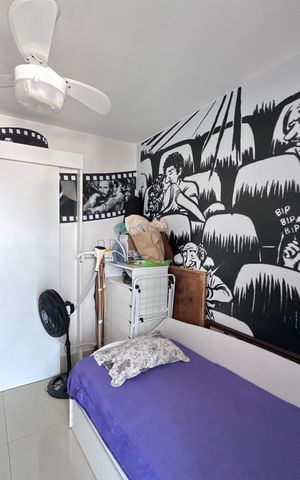 Apartamento à venda com 80m², 3 quartos e 2 vagas Apartamento à venda com 80m², 3 quartos e 2 vagasQuarto 2
