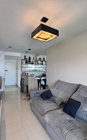 Apartamento à venda com 80m², 3 quartos e 2 vagas Apartamento à venda com 80m², 3 quartos e 2 vagasSala
