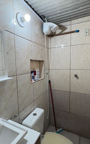 Casa à venda com 118m², 2 quartos e 1 vagaBanheiro Social 1