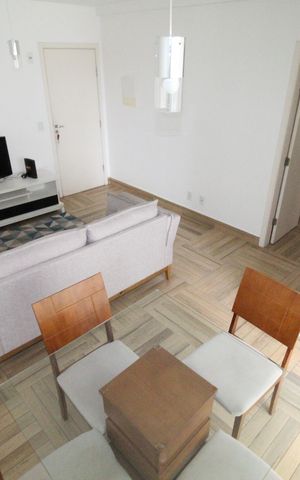 Apartamento para alugar com 58m², 1 quarto e 1 vagaSala