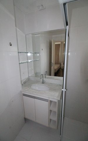 Apartamento para alugar com 58m², 1 quarto e 1 vagaBanheiro da Suíte