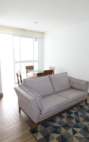 Apartamento para alugar com 58m², 1 quarto e 1 vagaSala