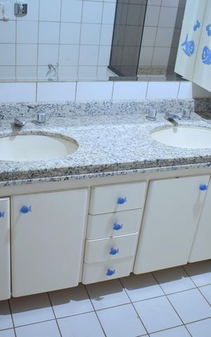 Apartamento para alugar com 174m², 4 quartos e 2 vagasBanheiro da Suíte 1