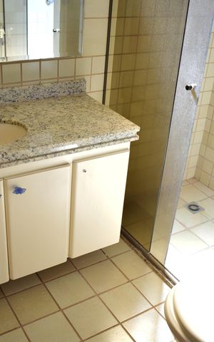 Apartamento para alugar com 174m², 4 quartos e 2 vagasBanheiro da Suíte 3