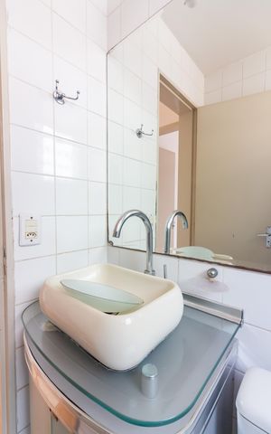 Apartamento à venda com 58m², 2 quartos e 1 vaga Apartamento à venda com 58m², 2 quartos e 1 vagaBanheiro