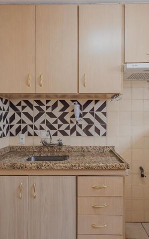 Apartamento à venda com 55m², 1 quarto e 1 vagaCozinha