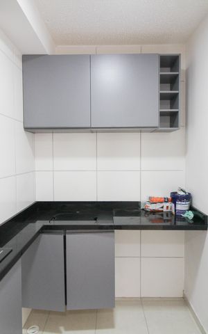 Apartamento à venda com 35m², 2 quartos e sem vaga Apartamento à venda com 35m², 2 quartos e sem vagaCozinha / Área de Serviço