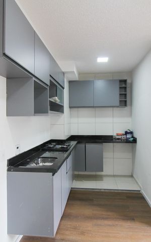 Apartamento à venda com 35m², 2 quartos e sem vaga Apartamento à venda com 35m², 2 quartos e sem vagaCozinha / Área de Serviço