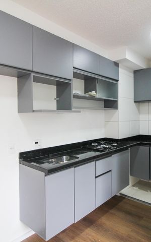 Apartamento à venda com 35m², 2 quartos e sem vaga Apartamento à venda com 35m², 2 quartos e sem vagaCozinha / Área de Serviço