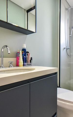 Apartamento para alugar com 100m², 3 quartos e 1 vagaBanheiro Suíte