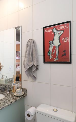 Apartamento à venda com 75m², 3 quartos e 2 vagasBanheiro Social