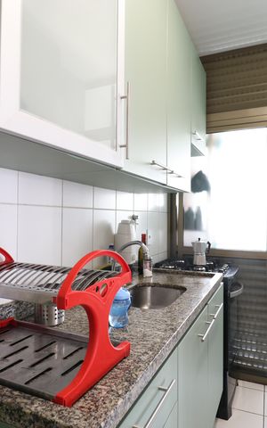 Apartamento à venda com 75m², 3 quartos e 2 vagasCozinha e Área de Serviço