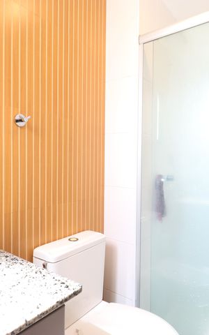 Apartamento à venda com 75m², 3 quartos e 2 vagasBanheiro da Suíte