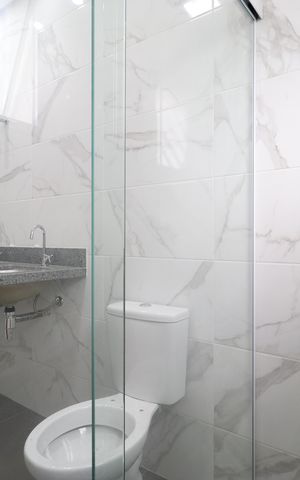 Casa para alugar com 163m², 4 quartos e 1 vagaBanheiro da Suíte 2