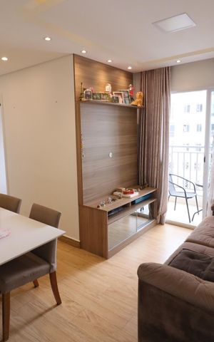 Apartamento à venda com 55m², 2 quartos e 1 vagaSala