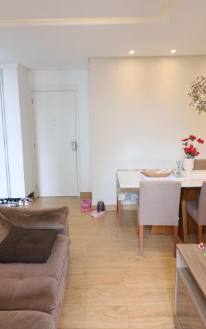 Apartamento à venda com 55m², 2 quartos e 1 vagaSala