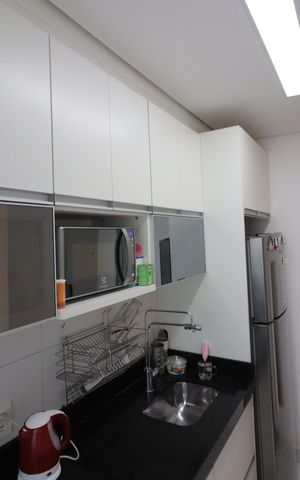 Apartamento à venda com 55m², 2 quartos e 1 vagaCozinha 