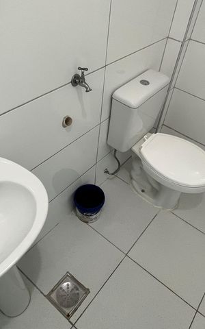 Studio para alugar com 30m², 1 quarto e sem vaga Studio para alugar com 30m², 1 quarto e sem vagaBanheiro