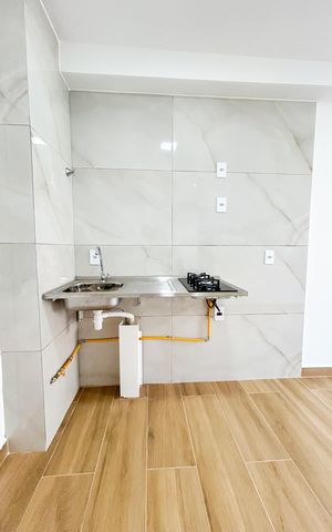Apartamento para alugar com 37m², 2 quartos e sem vagaSala/Cozinha