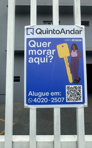 Apartamento para alugar com 28m², 1 quarto e 1 vaga Apartamento para alugar com 28m², 1 quarto e 1 vagaPlaca